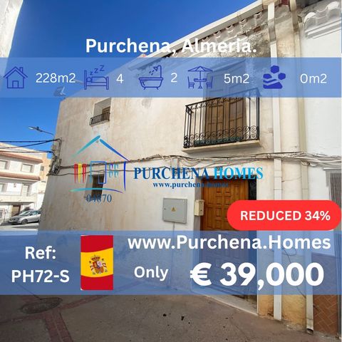 4 quarto Casa em Banda para venda em Purchena - 39 000 € (Ref: 9836850)