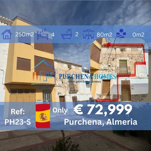 4 sypialnia Dom na sprzedaż w Purchena - 72 999 € (Ref: 9836859)