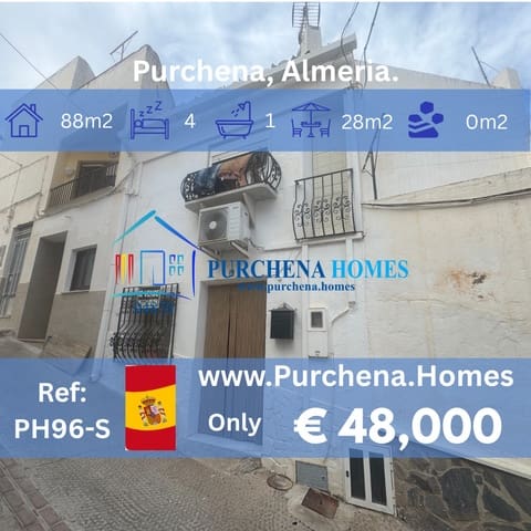 4 sovrum Hus till salu i Purchena - 48 000 € (Ref: 9836860)