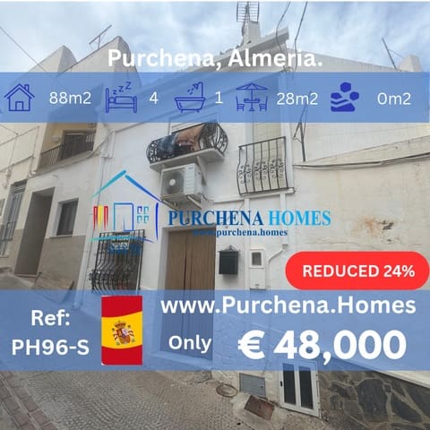 4 sypialnia Dom na sprzedaż w Purchena - 48 000 € (Ref: 9836860)