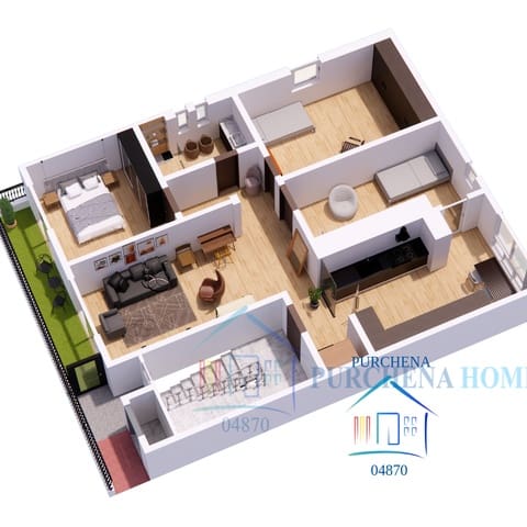 3 soverom Penthouse til salgs i Purchena - € 99 999 (Ref: 9836861)
