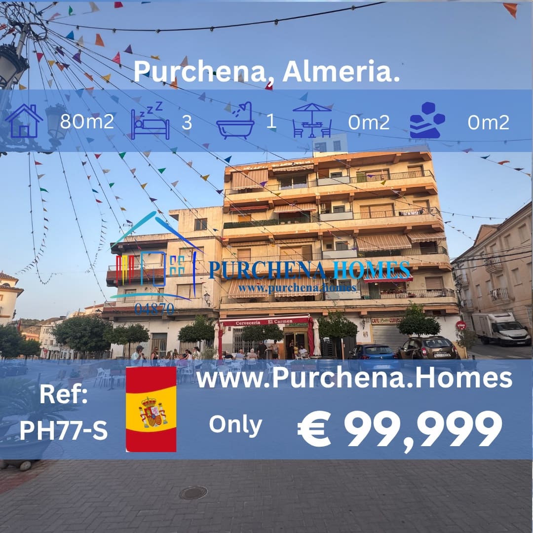 3 quarto Penthouse para venda em Purchena - 99 999 € (Ref: 9836861)