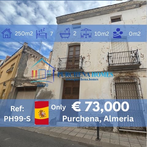 7 sypialnia Dom na sprzedaż w Purchena - 73 000 € (Ref: 9843864)