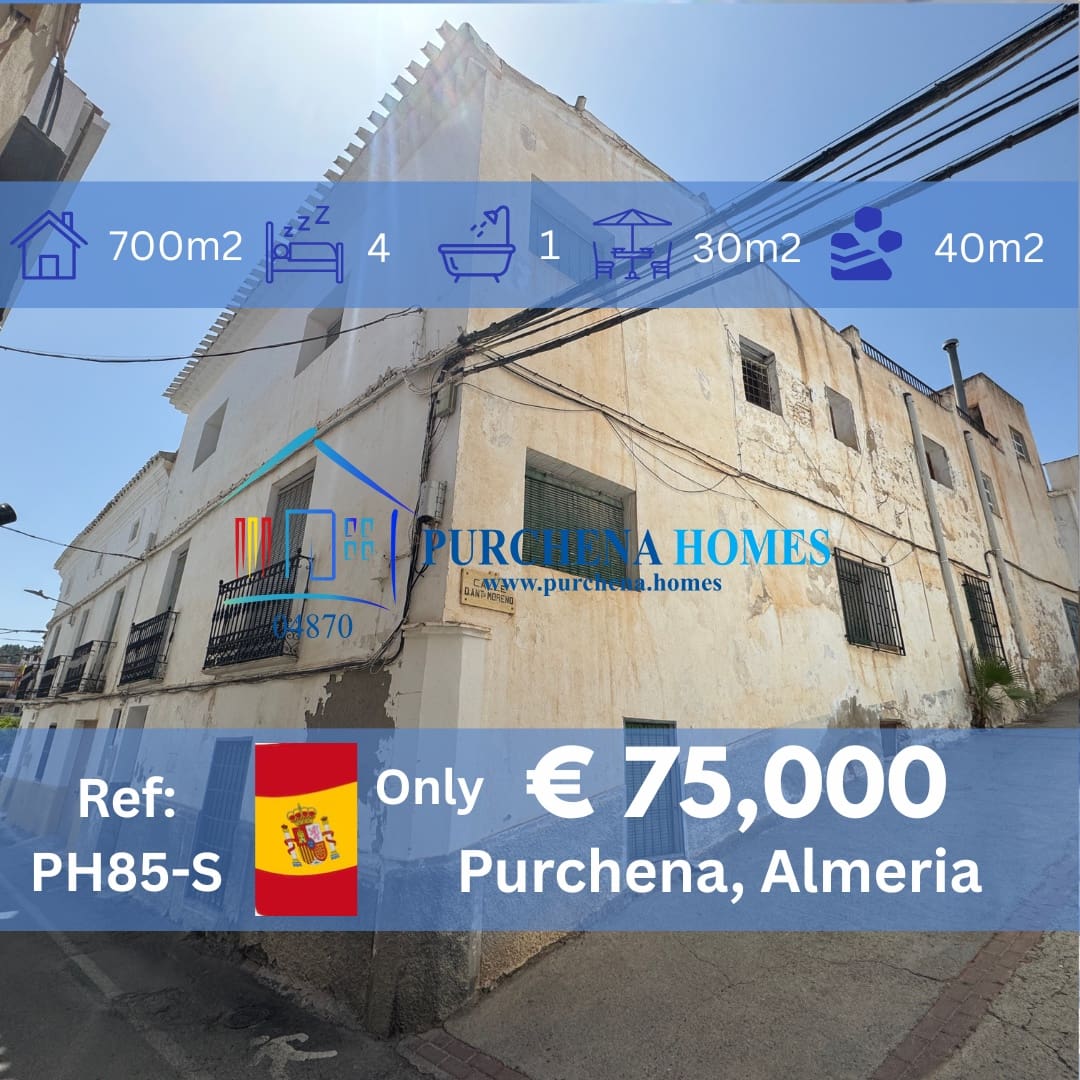4 sypialnia Dom na sprzedaż w Purchena - 75 000 € (Ref: 9873777)