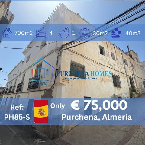 4 sypialnia Dom na sprzedaż w Purchena - 75 000 € (Ref: 9873777)