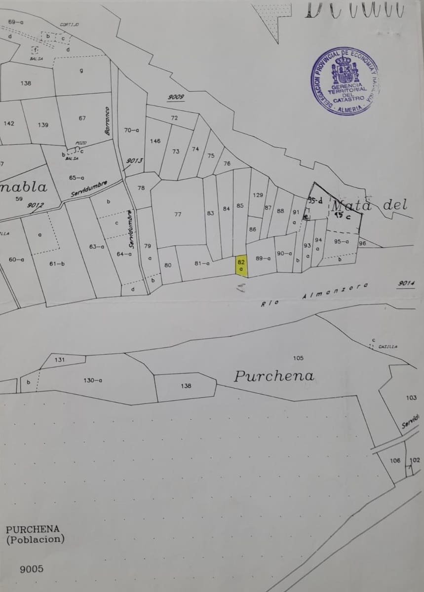 Terreno Não Urbanizado para venda em Purchena - 115 000 € (Ref: 9968011)