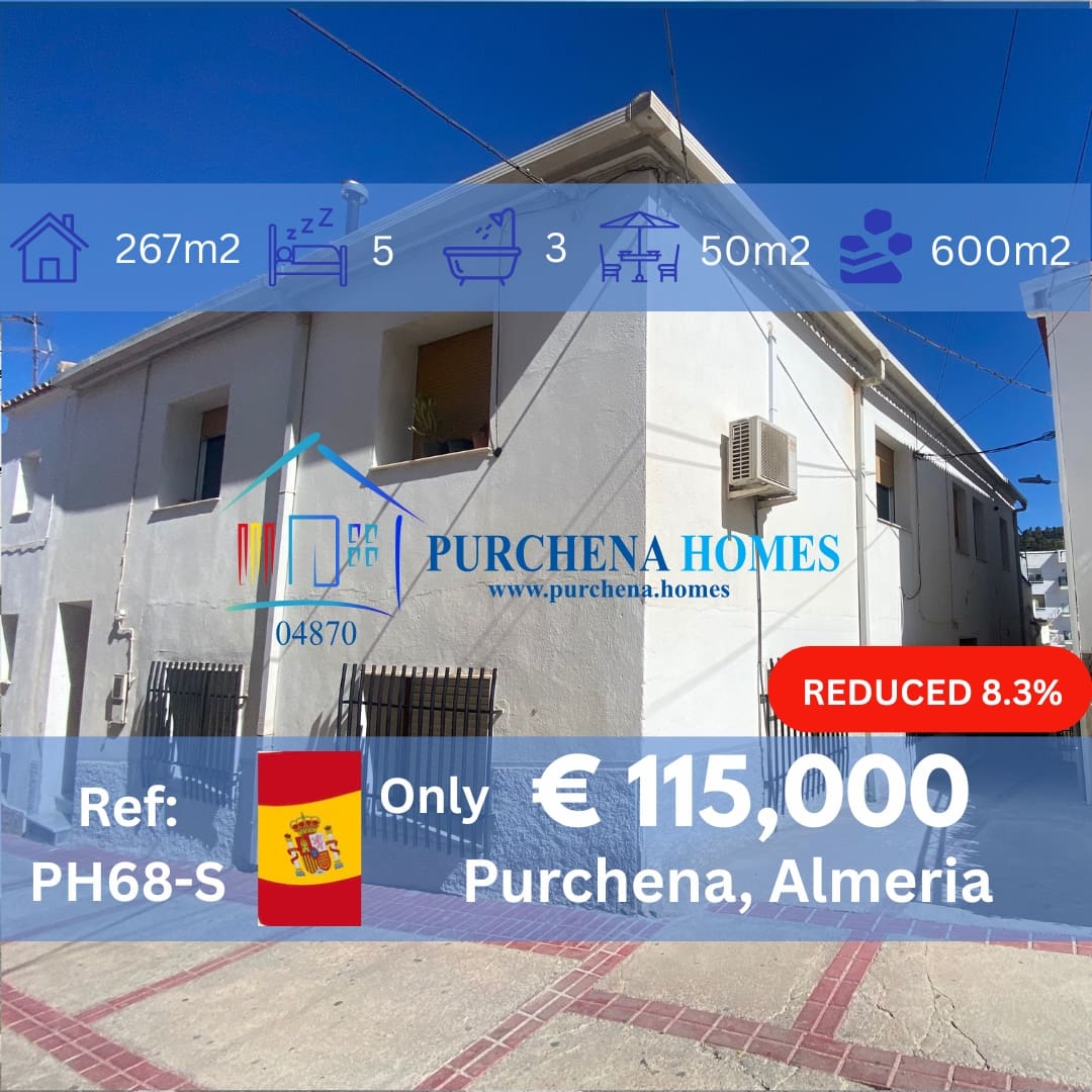 Terreno Não Urbanizado para venda em Purchena - 115 000 € (Ref: 9968011)