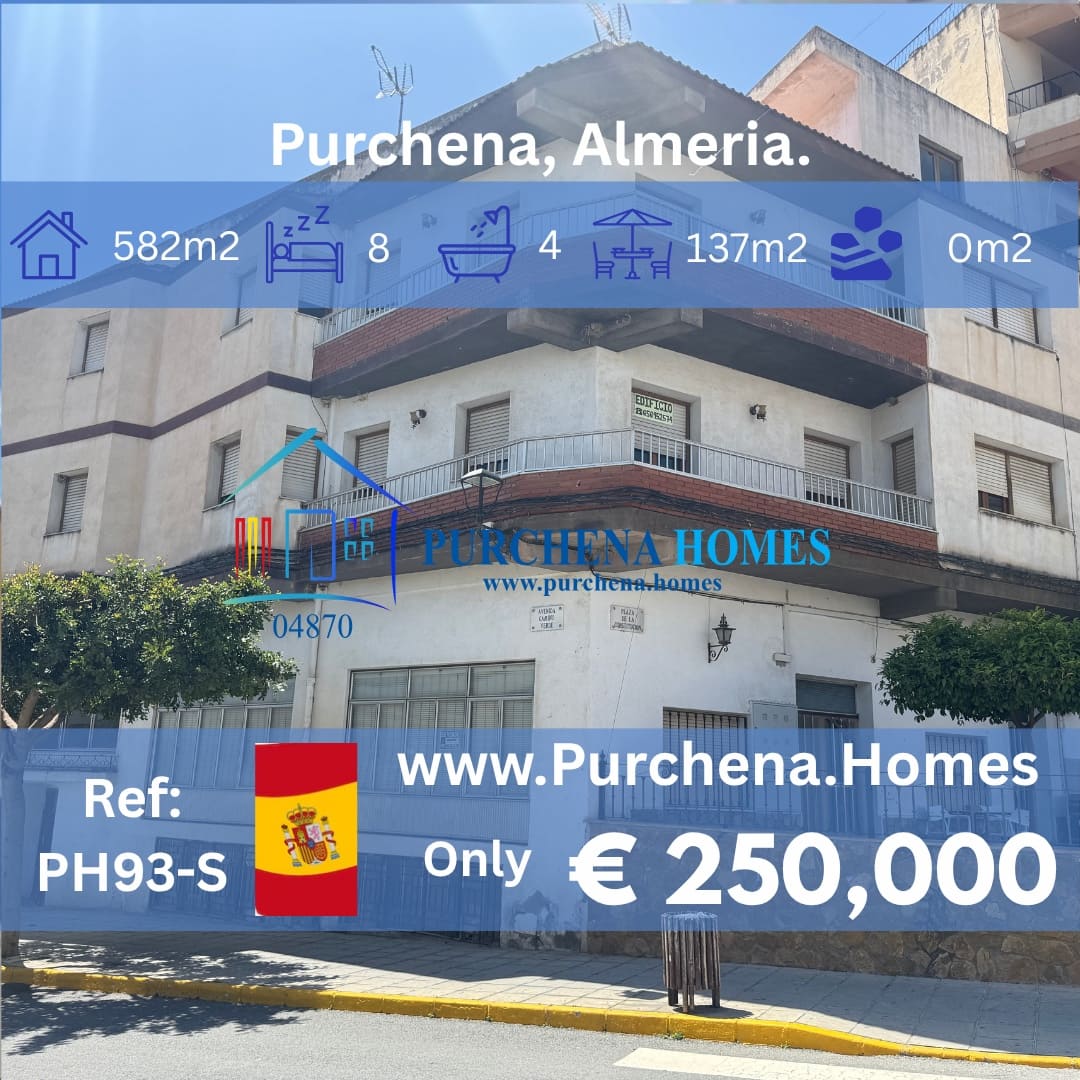 8 Zimmer Apartment zu verkaufen in Purchena - 250.000 € (Ref: 9995379)