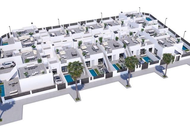 2 soveværelse Rækkehus til salg i Torre-Pacheco med swimmingpool garage - € 268.900 (Ref: 10136424)