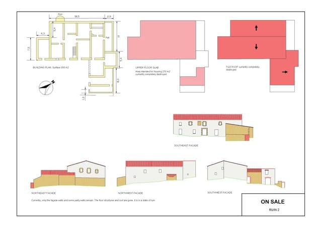 Raunio myytävänä paikassa Cruïlles Monells i Sant Sadurní de I'Heura - 540 000 € (Ref: 9734150)