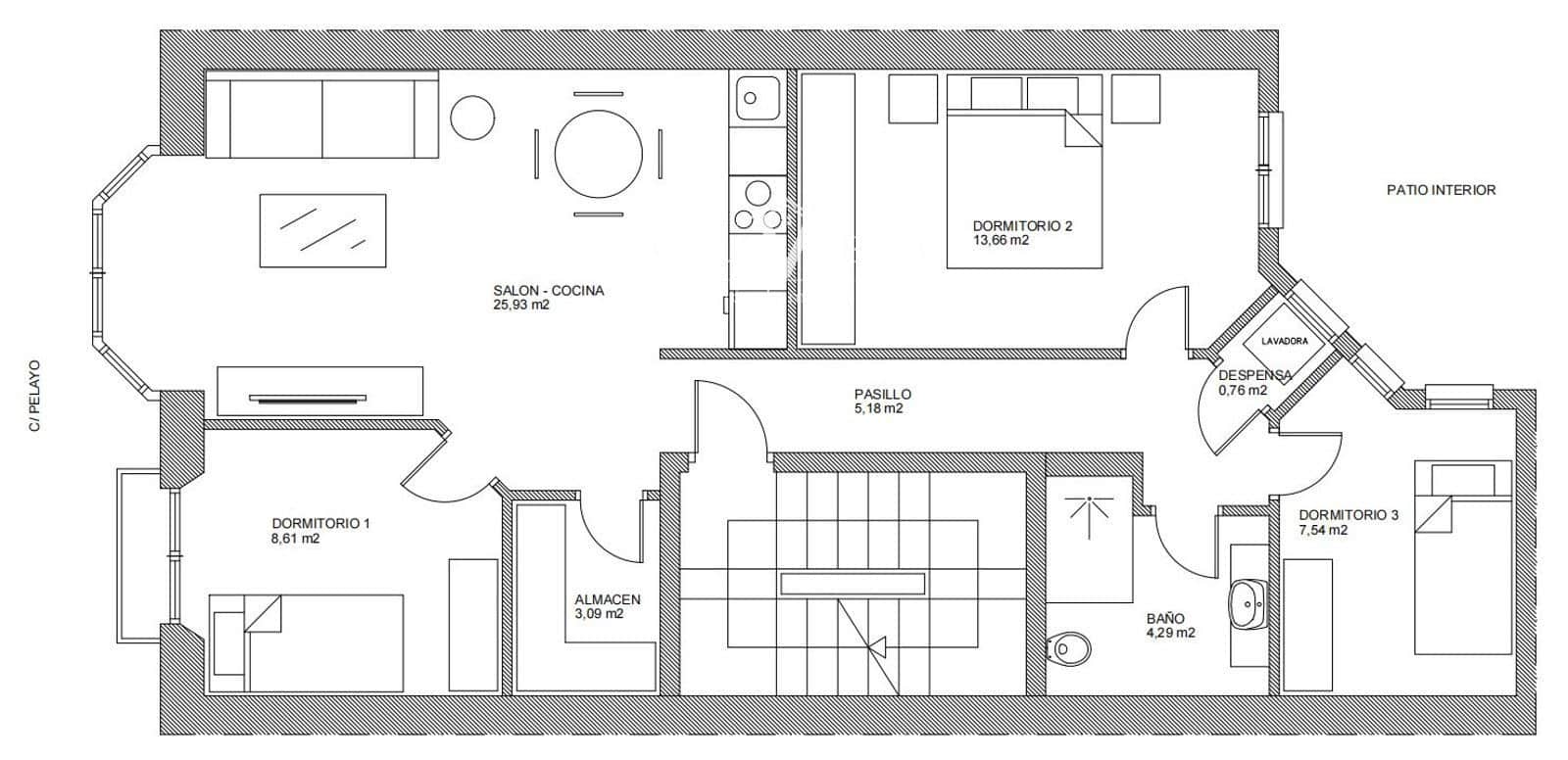 Leilighet til salgs i Gijon - € 314 900 (Ref: 9761644)