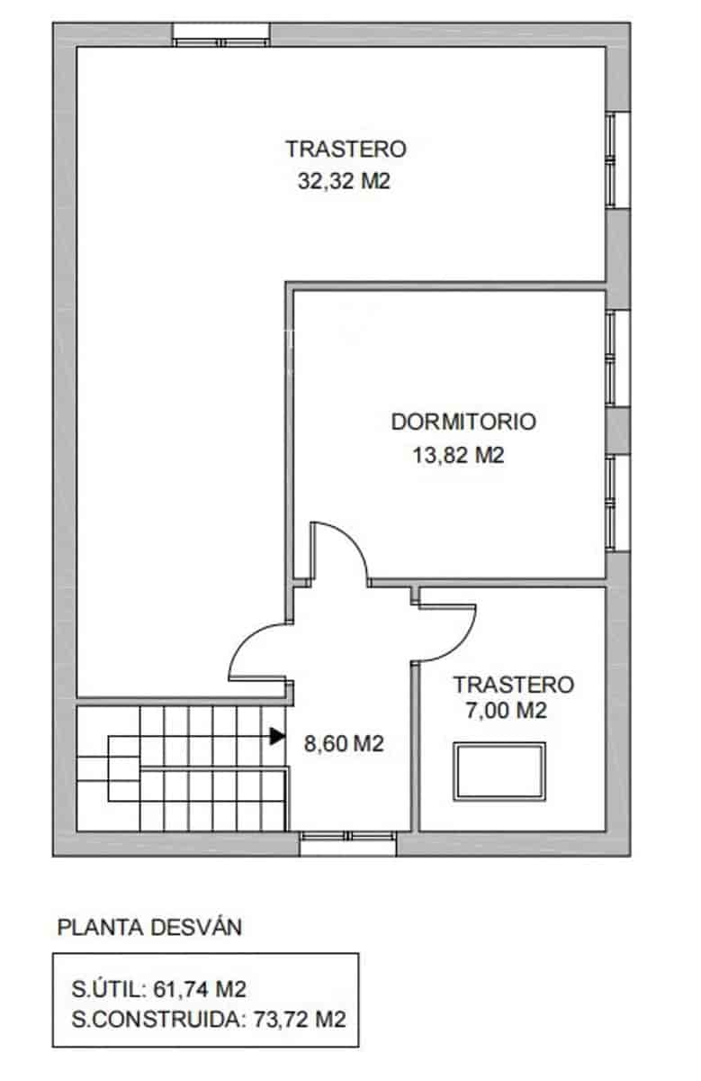 4 chambre Villa/Maison à vendre à Salas avec garage - 160 000 € (Ref: 9762329)