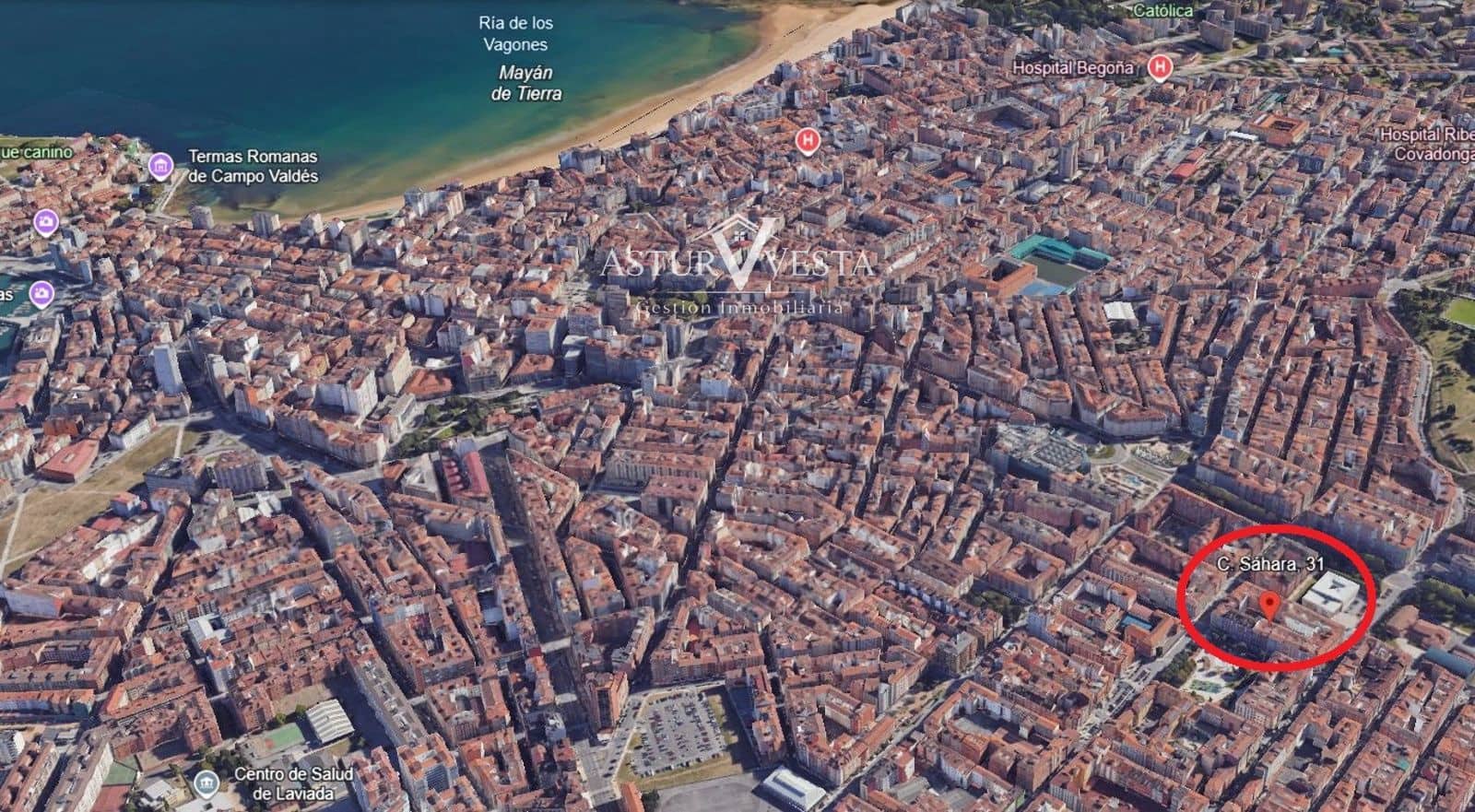 3 chambre Penthouse à vendre à Gijon - 210 000 € (Ref: 9806732)