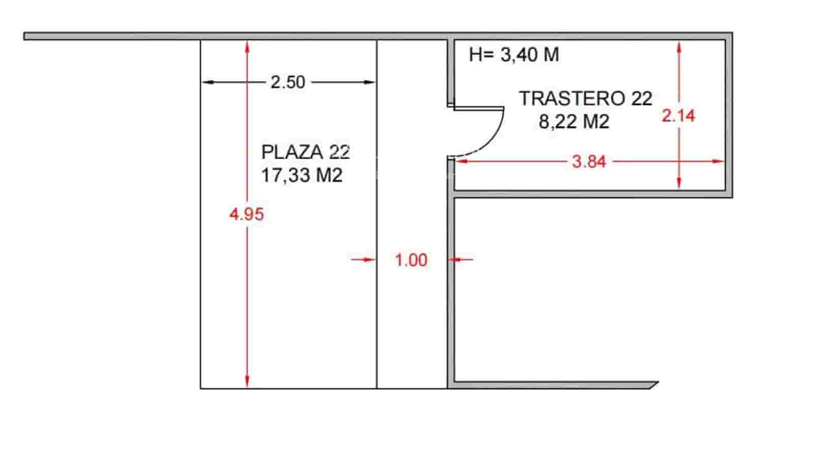 Garage for sale in Gijon - € 25,000 (Ref: 9885335)