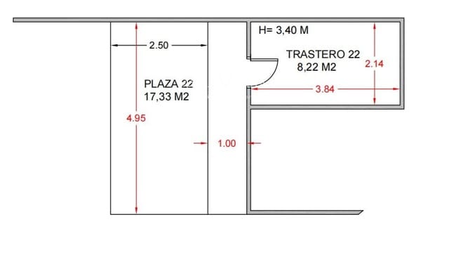 Garage til salg i Gijón - € 25.000 (Ref: 9885335)