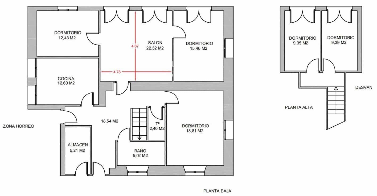 5 soveværelse Villa til salg i Salas med garage - € 79.000 (Ref: 9964606)