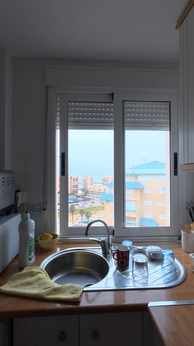 1 soveværelse Lejlighed til salg i La Manga del Mar Menor med swimmingpool garage - € 145.000 (Ref: 9778569)