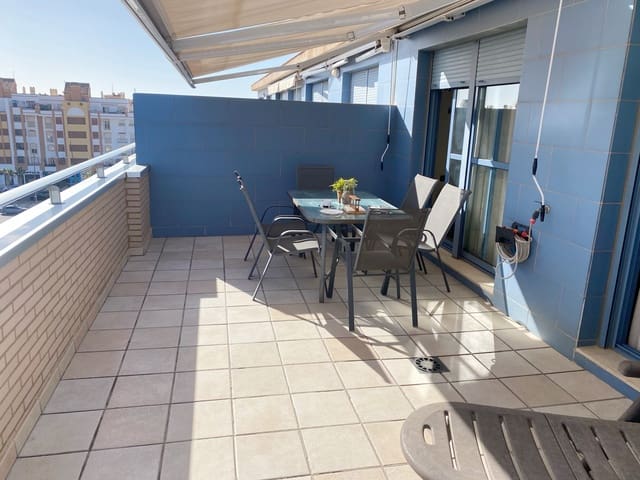 2 soveværelse Penthouse til salg i Roquetas de Mar med swimmingpool garage - € 240.000 (Ref: 9750920)