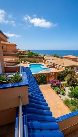 3 Zimmer Reihenhaus zu verkaufen in Puerto Santiago, Santiago del Teide mit Pool Garage - 530.000 € (Ref: 10009805)