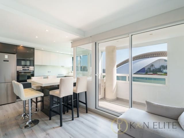 3 camera da letto Appartamento in vendita in Ciutat de les Arts i de les Ciencies, Valencia città con piscina - 730.000 € (Rif: 9784780)