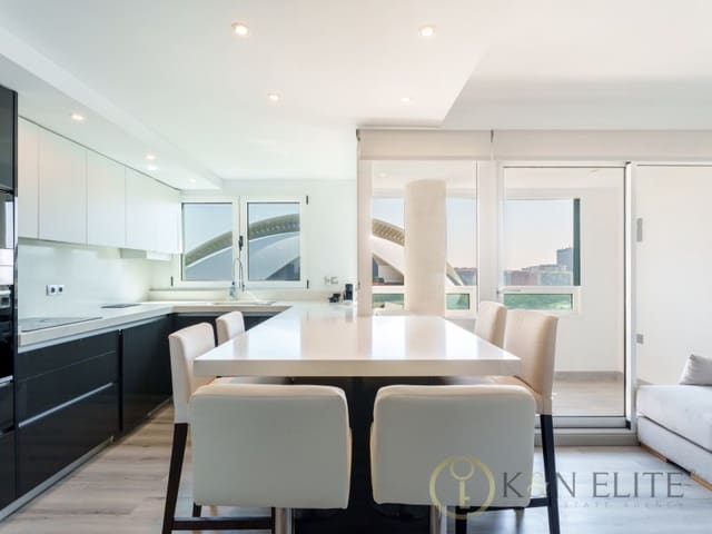 3 camera da letto Appartamento in vendita in Ciutat de les Arts i de les Ciencies, Valencia città con piscina - 730.000 € (Rif: 9784780)