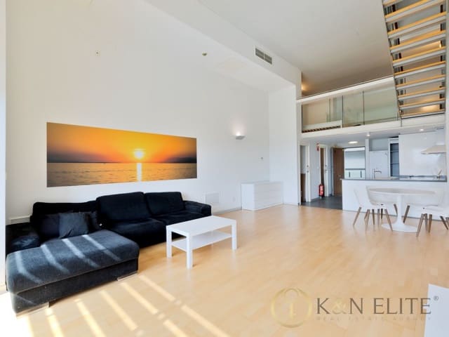 1 soverom Loft til leie i Patraix, Valencia by med svømmebasseng garasje - € 1 350 (Ref: 9970325)