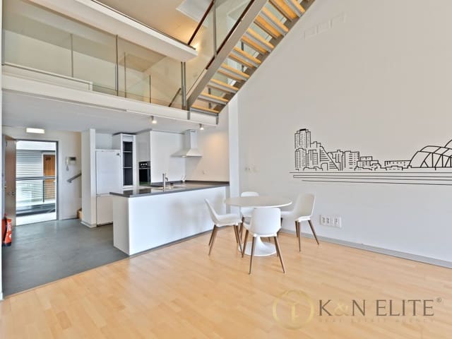 1 soverom Loft til leie i Patraix, Valencia by med svømmebasseng garasje - € 1 350 (Ref: 9970325)