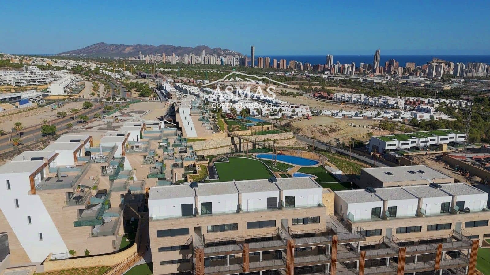 2 bedroom Flat for sale in Finestrat with pool garage - € 465,000 (Ref: 10042279)