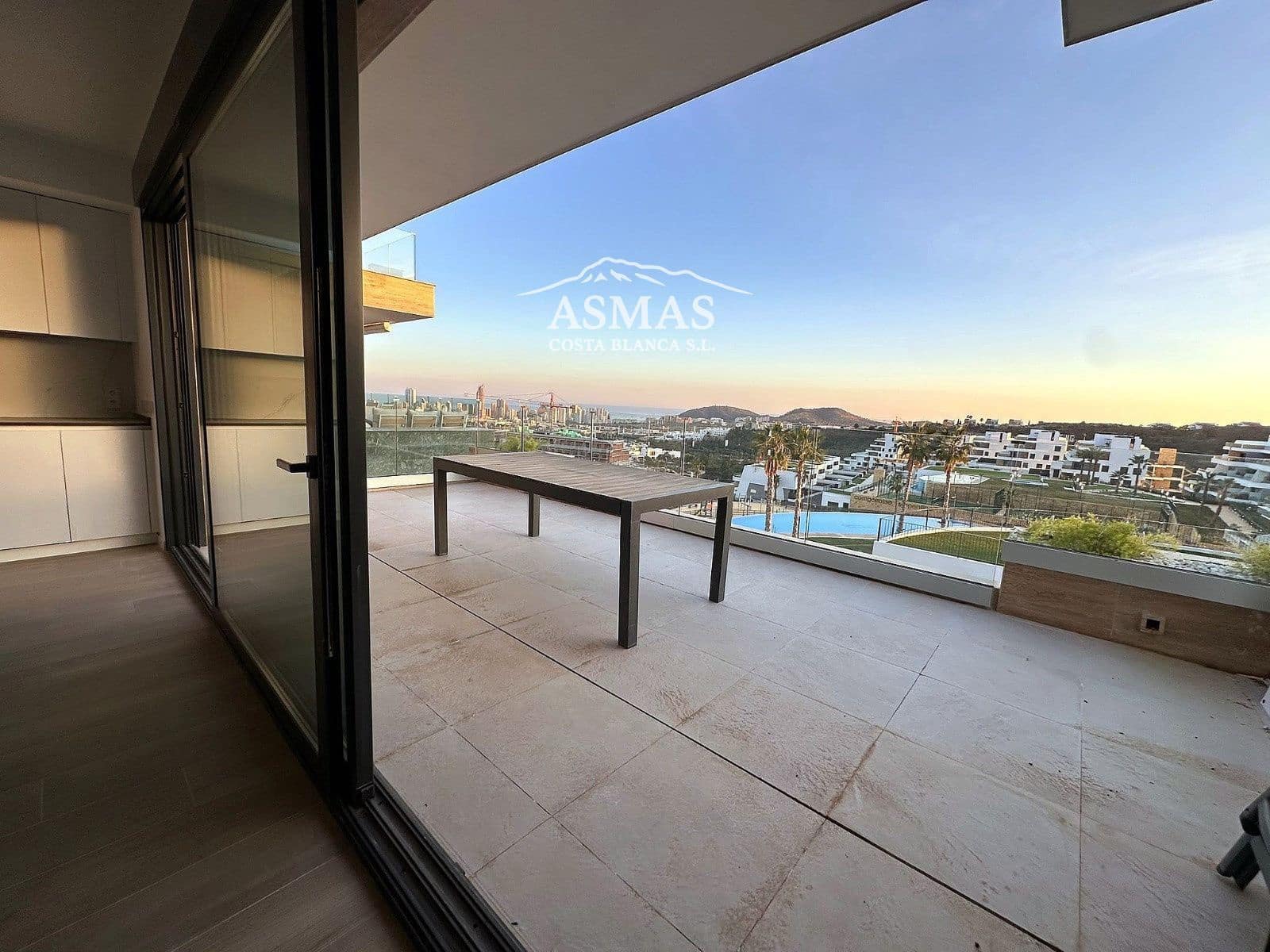 2 bedroom Flat for sale in Finestrat with pool garage - € 465,000 (Ref: 10042279)