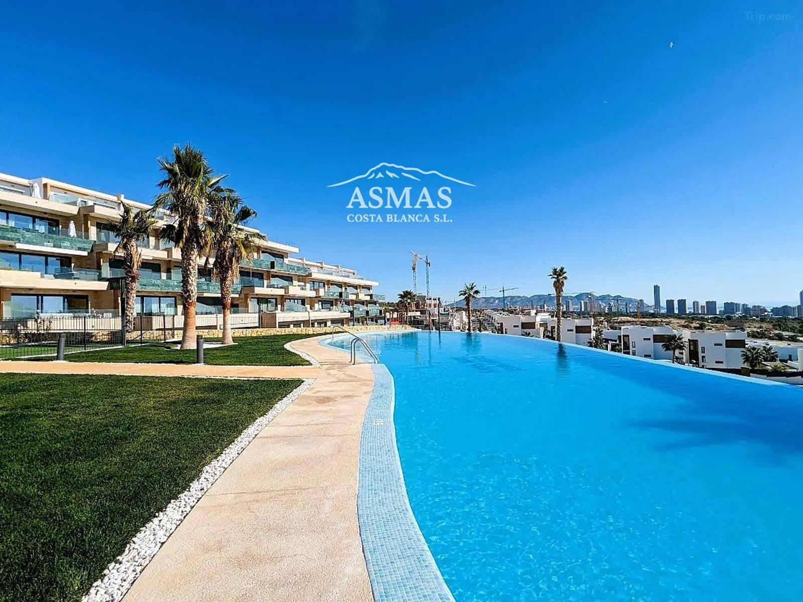2 bedroom Flat for sale in Finestrat with pool garage - € 465,000 (Ref: 10042279)