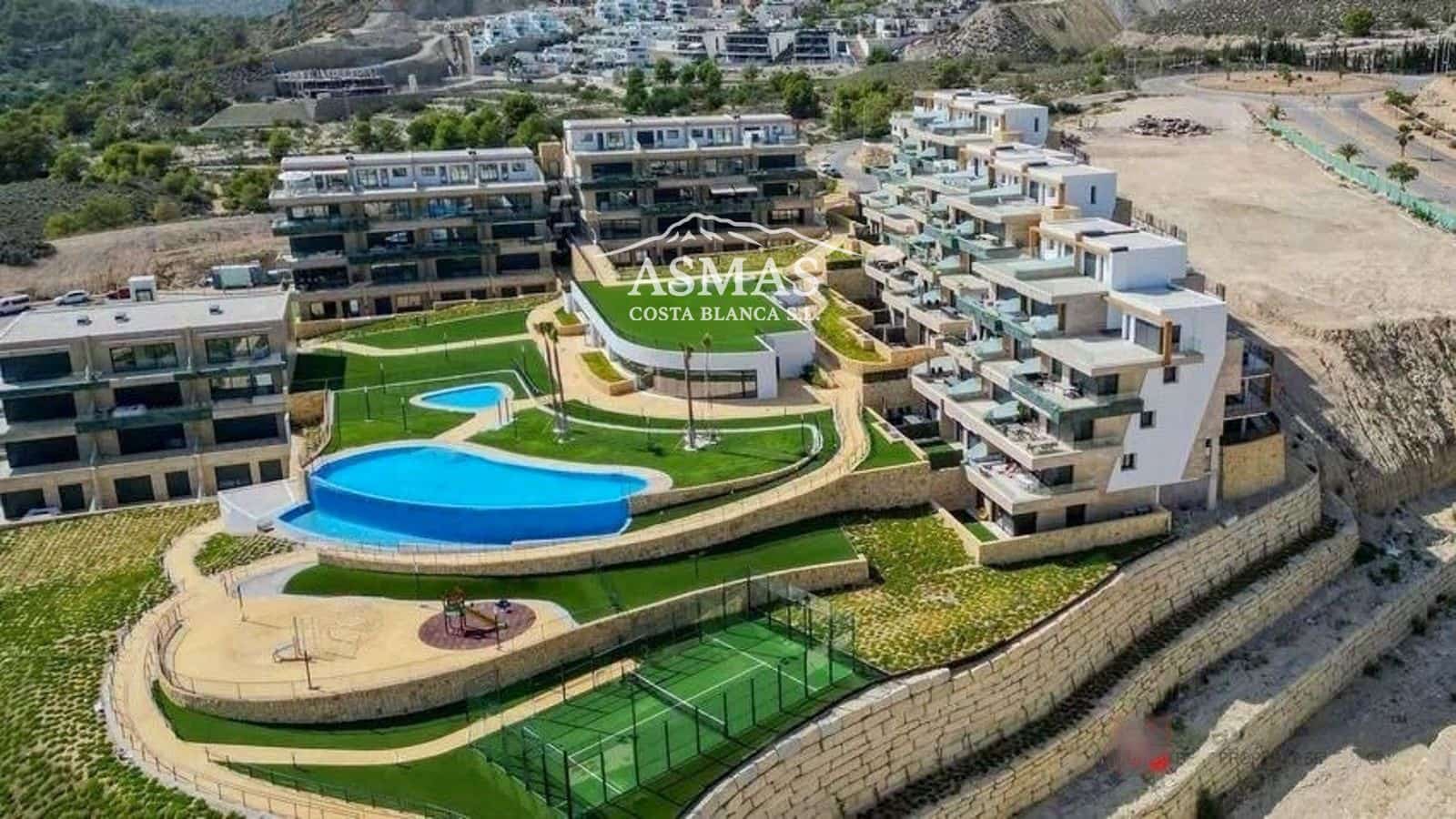 2 bedroom Flat for sale in Finestrat with pool garage - € 465,000 (Ref: 10042279)