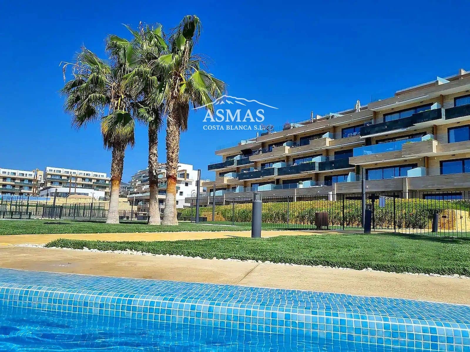 2 bedroom Flat for sale in Finestrat with pool garage - € 465,000 (Ref: 10042279)