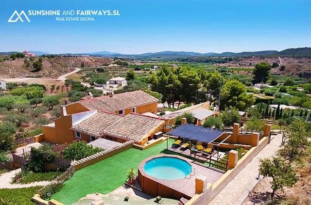 10 soveværelse Finca/Landehus til salg i Cehegín med swimmingpool garage - € 395.000 (Ref: 9927793)