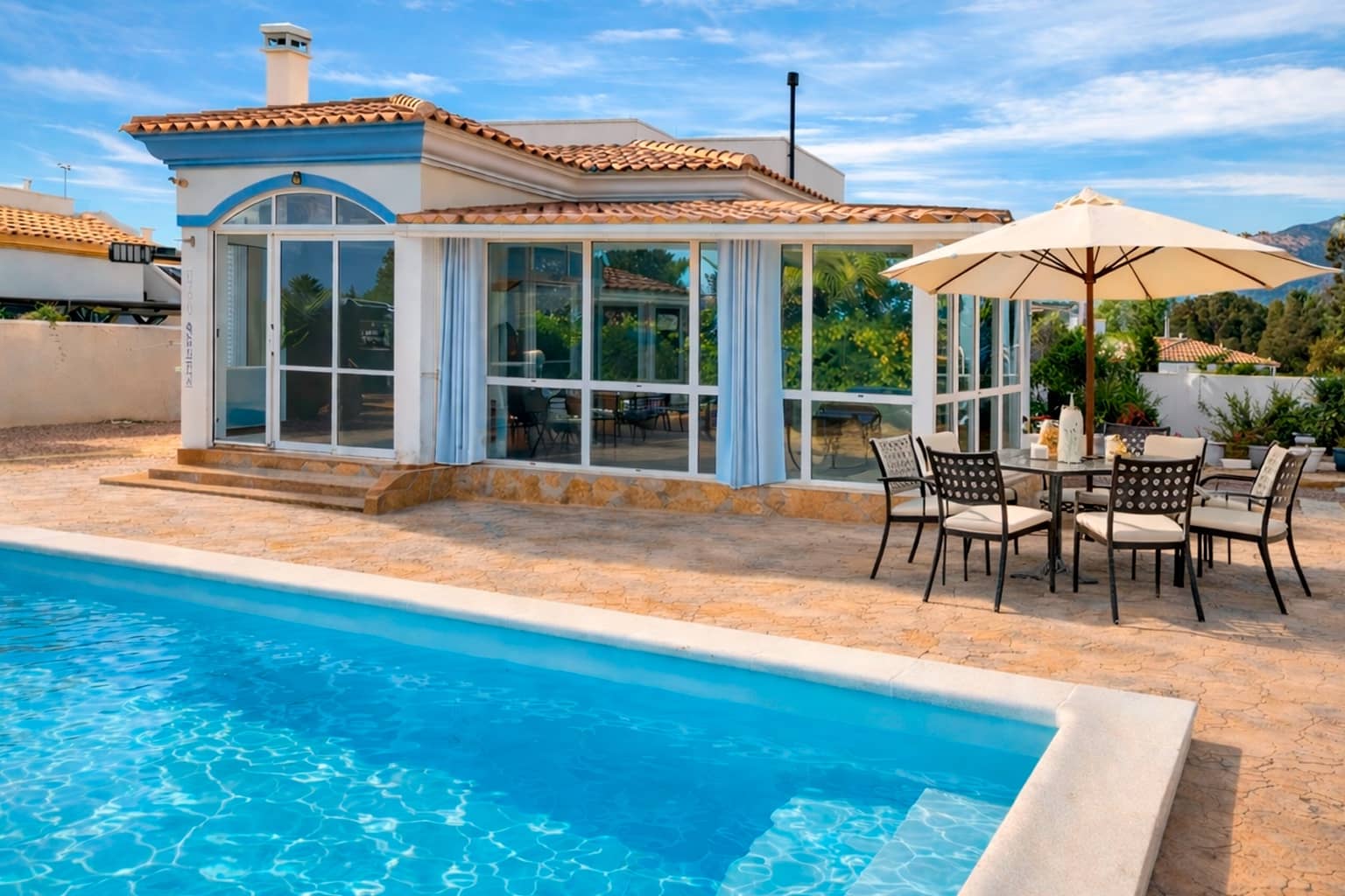 3 bedroom Villa for sale in Hondon de las Nieves with pool garage - € 265,000 (Ref: 9770100)