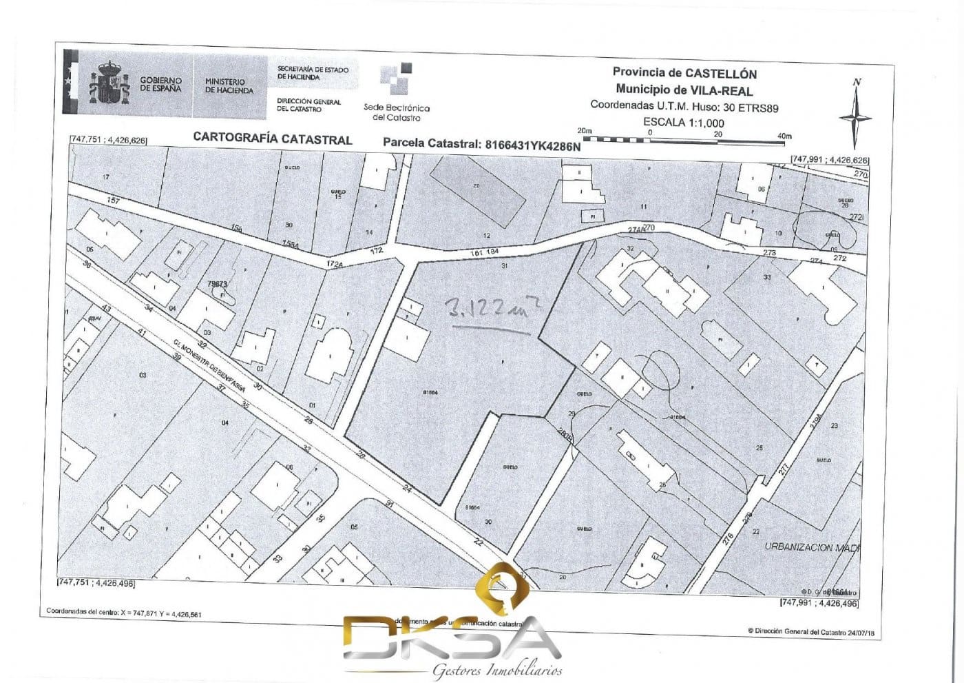 Byggetomt til salgs i Vila-real - € 299 000 (Ref: 9807912)