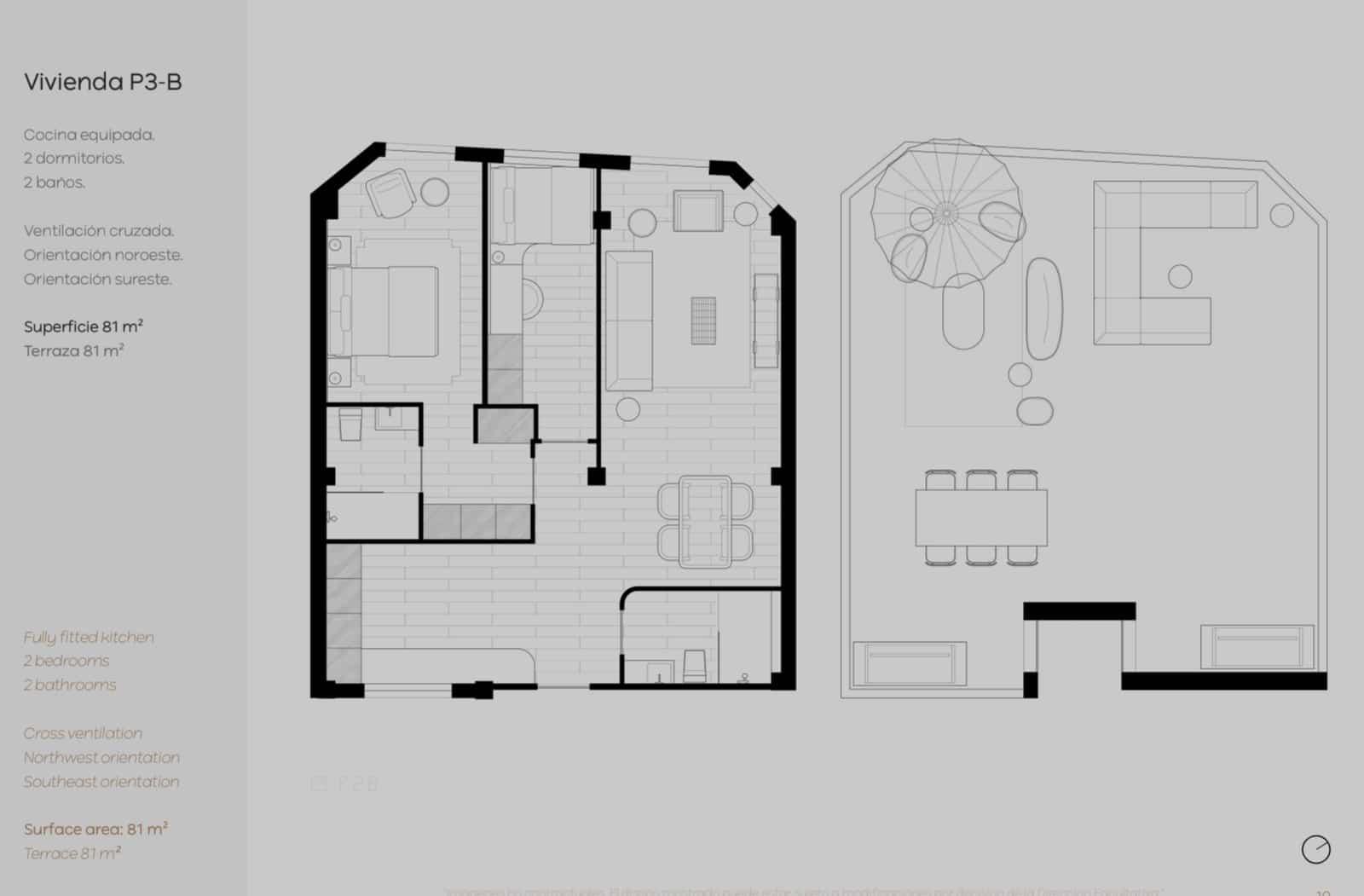 2 makuuhuone Kattohuoneisto myytävänä paikassa Moncofa - 189 000 € (Ref: 9781252)