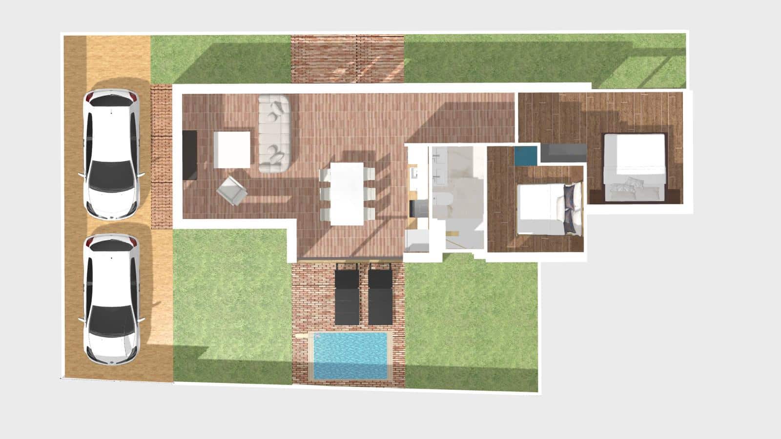 4 Zimmer Villa zu verkaufen in Moncofa mit Pool Garage - 495.000 € (Ref: 9781287)