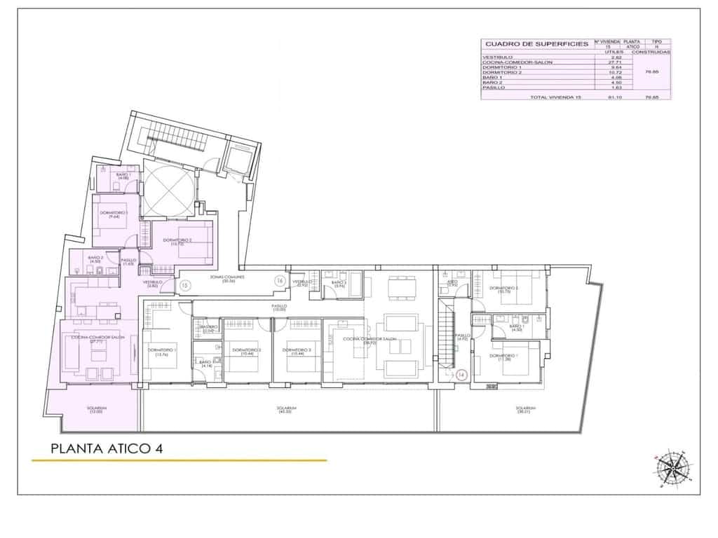 2 quarto Penthouse para venda em Torrevieja - 310 000 € (Ref: 9782466)