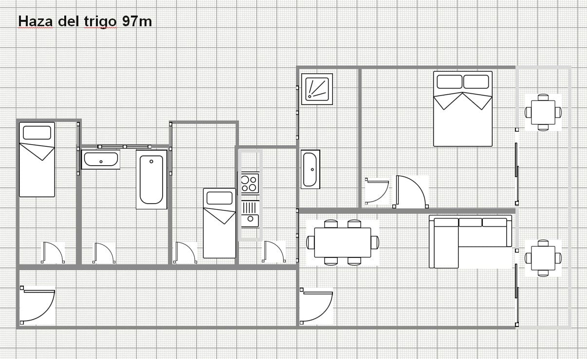 Piso de 3 habitaciones en Polopos en venta - 114.900 € (Ref: 10041613)