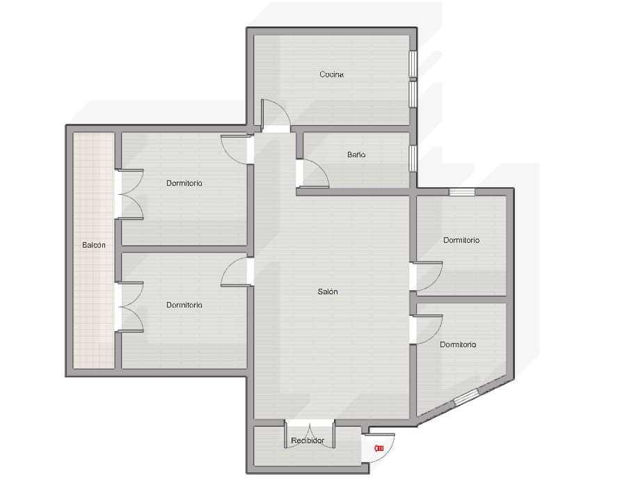 4 makuuhuone Asunto myytävänä paikassa Motril - 83 900 € (Ref: 10158739)