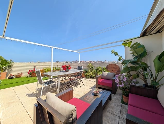 3 sypialnia Penthouse na sprzedaż w Albufereta, Miasto Alicante / Alacant z basenem garażem - 586 000 € (Ref: 9778403)