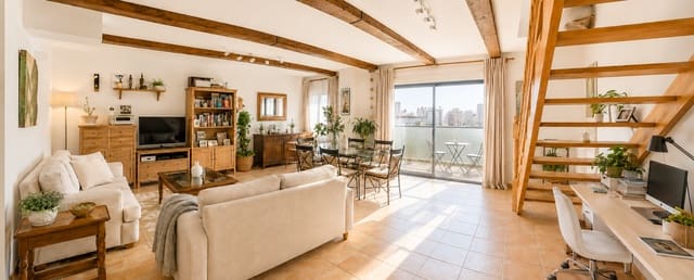 3 chambre Penthouse à vendre à Albufereta, Alicante ville avec piscine garage - 566 400 € (Ref: 9778403)