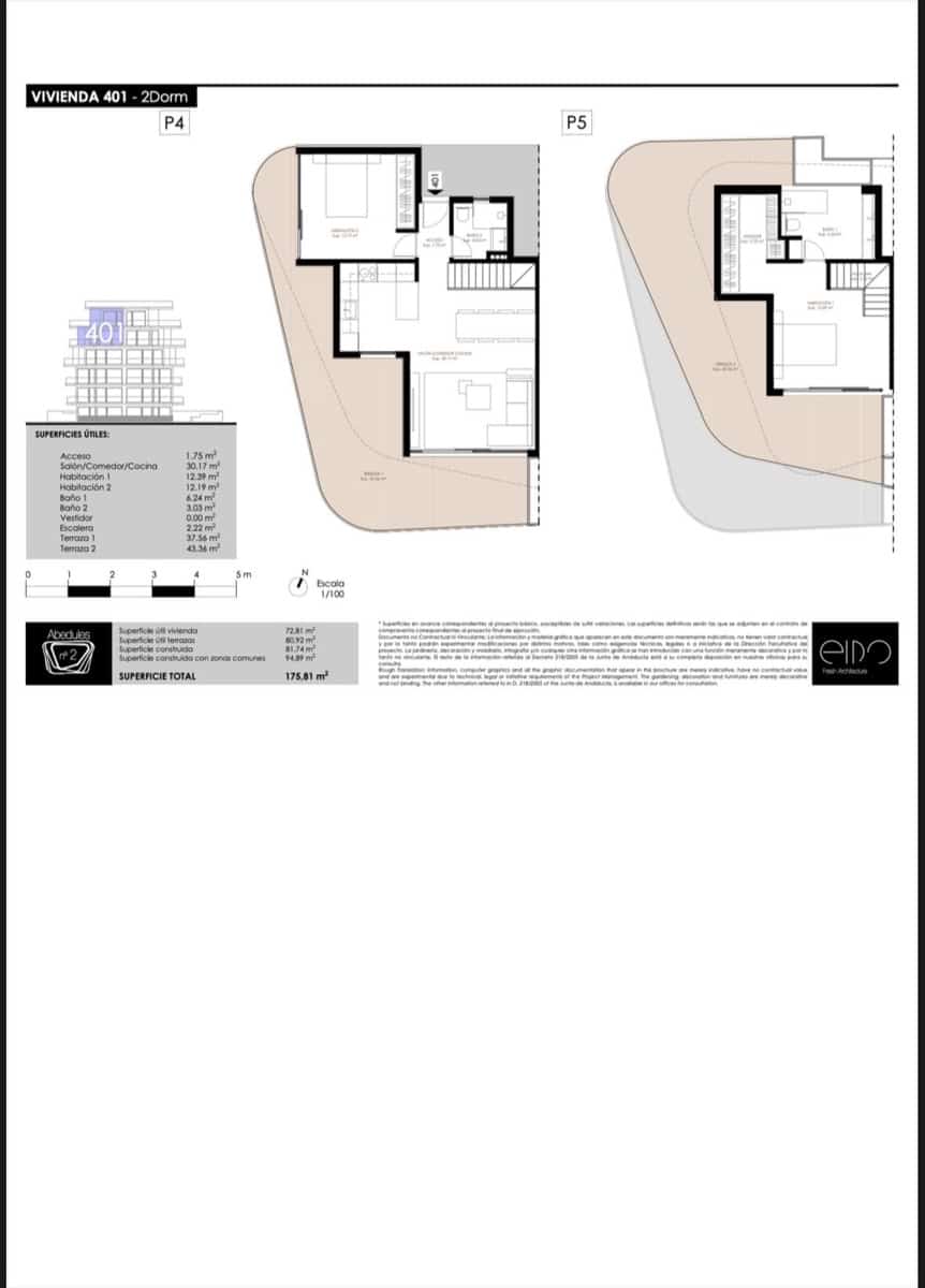 2 sovrum Takvåning till salu i Benalmadena med garage - 770 000 € (Ref: 9784146)