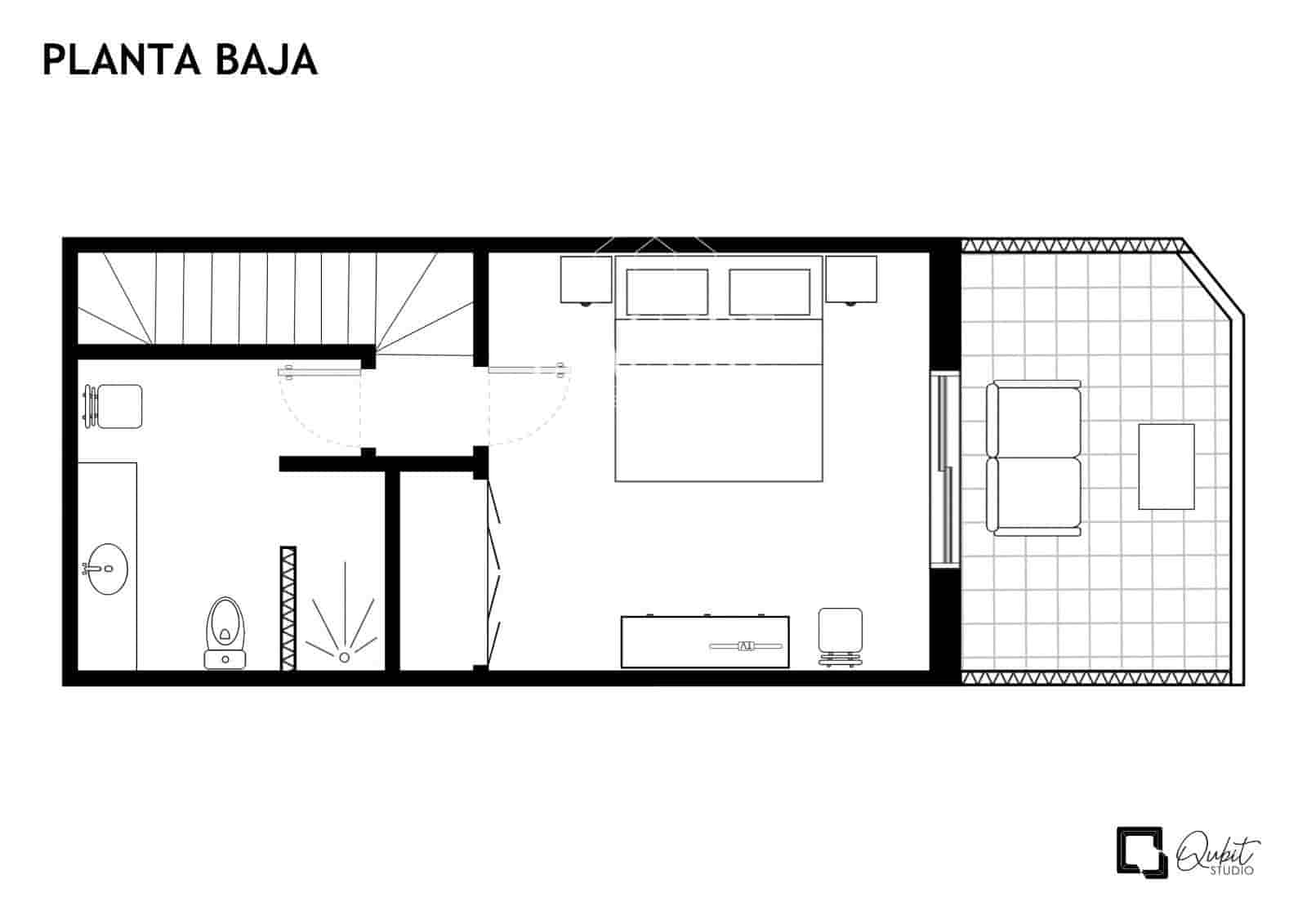 2 slaapkamer Flat te koop in Los Cristianos met zwembad - € 299.000 (Ref: 10103585)