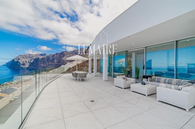 3 quarto Penthouse para venda em Los Gigantes, Santiago del Teide com piscina garagem - 2 495 000 € (Ref: 10103587)