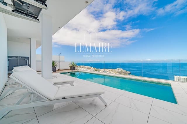 3 quarto Penthouse para venda em Los Gigantes, Santiago del Teide com piscina garagem - 2 495 000 € (Ref: 10103587)