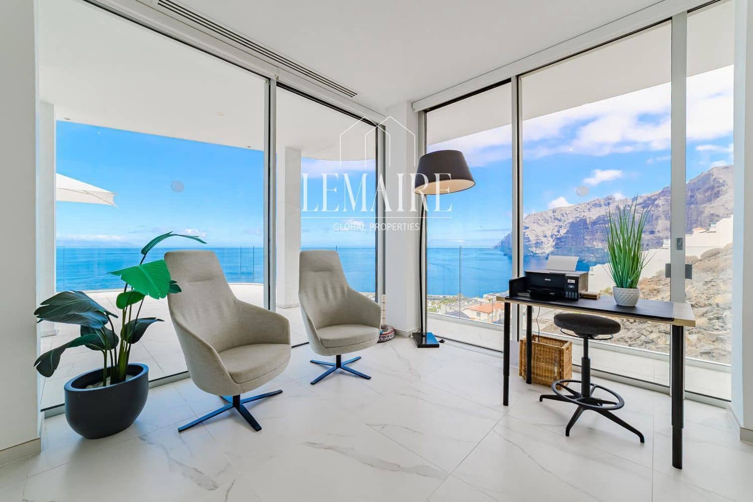 3 quarto Penthouse para venda em Los Gigantes com piscina garagem - 2 495 000 € (Ref: 10103587)