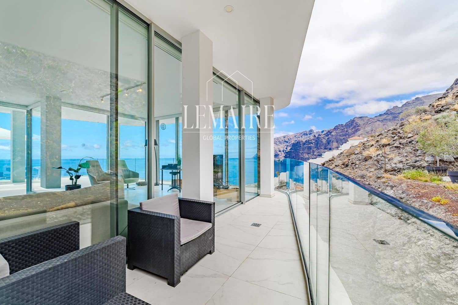 3 quarto Penthouse para venda em Los Gigantes com piscina garagem - 2 495 000 € (Ref: 10103587)