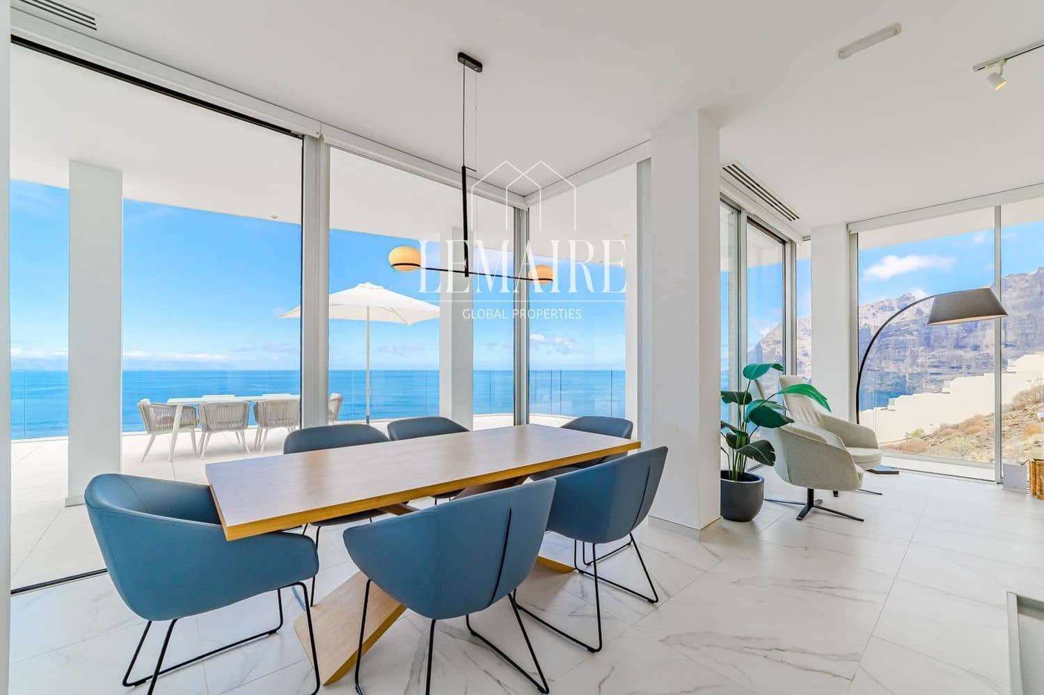 3 quarto Penthouse para venda em Los Gigantes com piscina garagem - 2 495 000 € (Ref: 10103587)