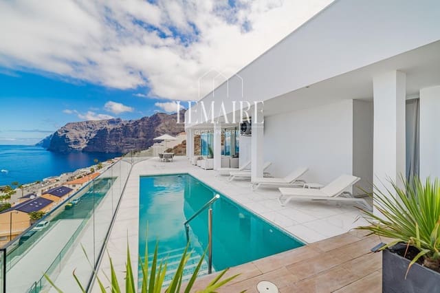 3 quarto Penthouse para venda em Los Gigantes, Santiago del Teide com piscina garagem - 2 495 000 € (Ref: 10103587)